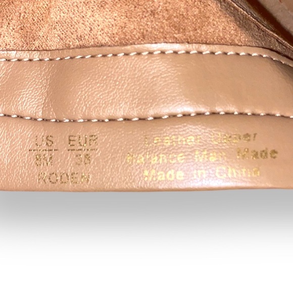 Sam Edelman Roden Women's Pointed Toe Camel Suede Ankle Slouch Booties - Picture 7 of 9